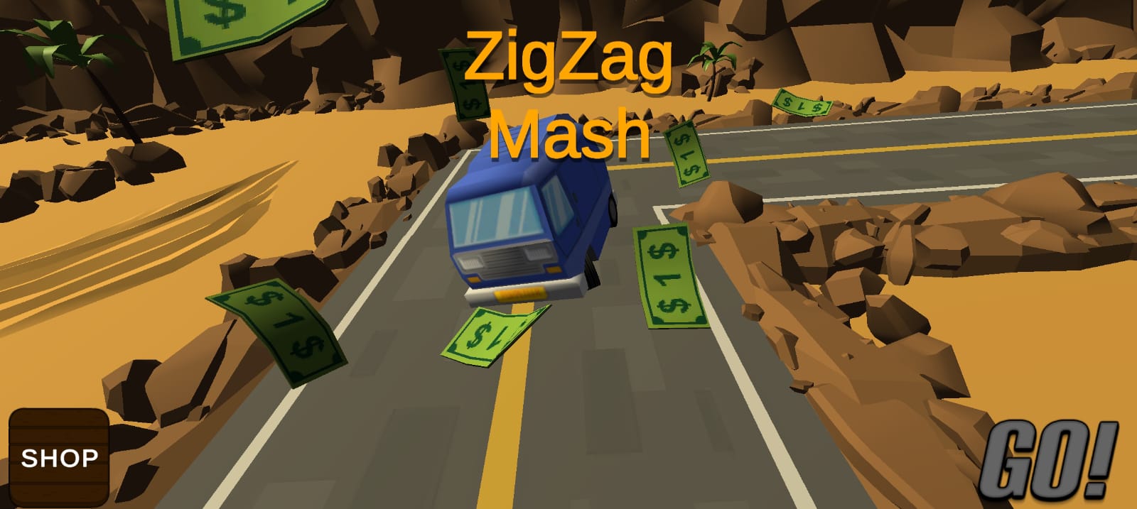ZigZagMash Infinite Road Game